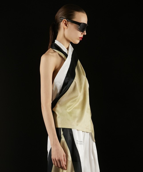 PRANK PROJECT（プランクプロジェクト）の「アートプリントクロスホルタートップ / Art Print Cloth Halter Top（その他トップス・レディース・マルチ・FREE）」の6枚目の写真