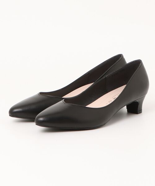 MELMO(メルモ)の「ポインテッドトゥプレーンパンプス(パンプス・レディース・ブラック・23.0cm/23.5cm/24.0cm/24.5cm/22.5cm)」の1枚目の写真
