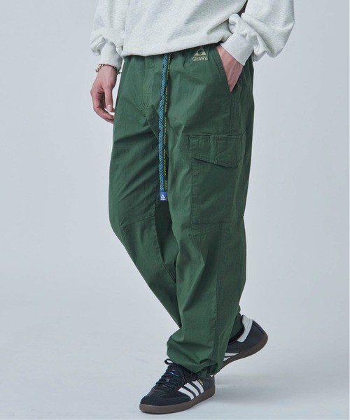 GERRY(ジェリー)の「【GERRY】シャンブレー・ポプリン ストレッチワイドカーゴパンツ 079230(カーゴパンツ・メンズ・ブラック/オリーブ/サックスブルー/ベージュ/ブルー・LL/M/S/L)」の15枚目の写真