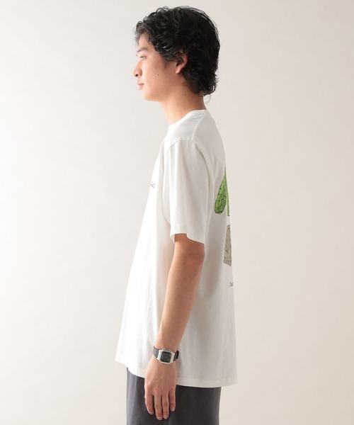 Gramicci(グラミチ)の「【GRAMICCI/グラミチ】アウトドアバックプリントTシャツ(Tシャツ/カットソー・メンズ・ホワイト/ベージュ・MEDIUM/LARGE)」の15枚目の写真