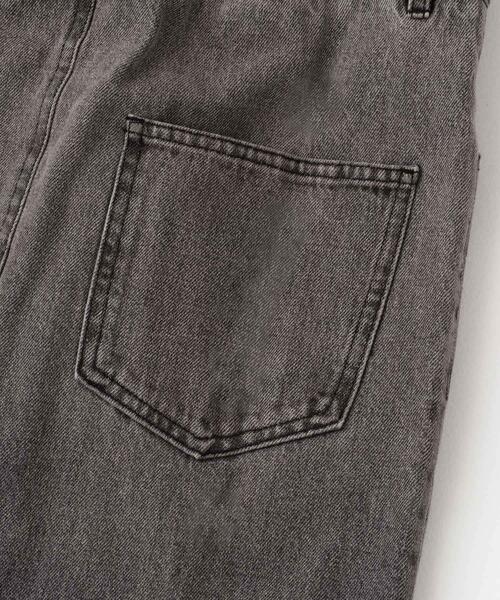 ITEMS URBANRESEARCH（アイテムズ アーバンリサーチ）の「ダブルウエストデニムスカート（スカート・レディース・ブルー/ブラック・FREE）」の8枚目の写真