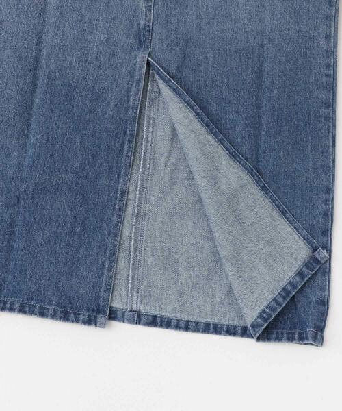 ITEMS URBANRESEARCH（アイテムズ アーバンリサーチ）の「ダブルウエストデニムスカート（スカート・レディース・ブルー/ブラック・FREE）」の18枚目の写真