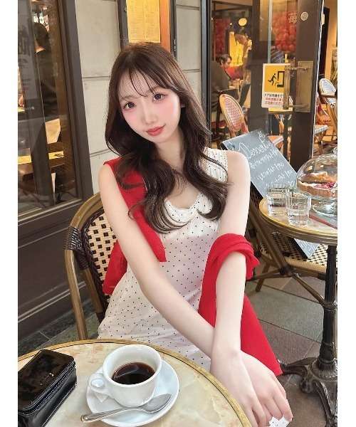 Darich ダーリッチ ワンピース レースアップケーブルニットロングワンピース（ワンピース