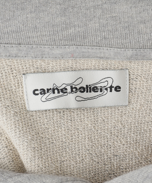 Carne Bollente(カルネボレンテ)の「【Carne Bollente/カルネボレンテ】 Ex Appeal SS25H0101(パーカー・レディース・チャコールグレー・SMALL)」の16枚目の写真