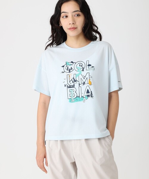 Columbia/ ウィメンズローハイクオムニフリーズショートスリーブTシャツ /コロンビア Columbia／ウィメンズローハイクオムニフリーズ ショート