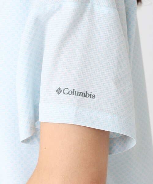tシャツ Columbia／ウィメンズローハイクオムニフリーズ ショートスリーブTシャツ／コロンビア／冷却／吸湿・速乾／UVカット／半袖Tシャツ レデ Columbia／ウィメンズローハイクオムニフリーズ ショート