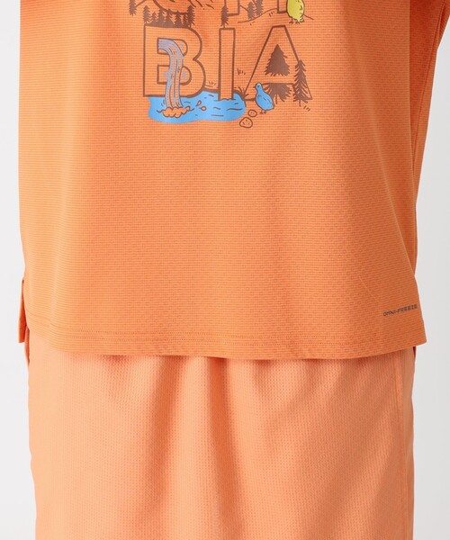 tシャツ Columbia／ウィメンズローハイクオムニフリーズ ショートスリーブTシャツ／コロンビア／冷却／吸湿・速乾／UVカット／半袖Tシャツ レデ Columbia／ウィメンズローハイクオムニフリーズ ショート
