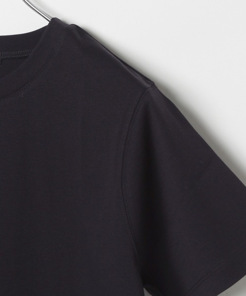 LEPSIM（レプシィム）の「スムースベーシックT　242861（Tシャツ/カットソー・レディース・ブラック/オフホワイト・FREE）」の8枚目の写真