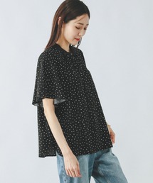 GLOBAL WORK | さらさらリラックスパイピング半袖/288591(シャツ/ブラウス)