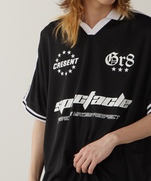 SUGGESTION（サジェッション）の「SUGGESTION/サジェッション サッカー半袖TEE（Tシャツ/カットソー）」