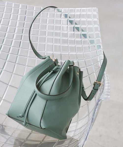 ROPE' PICNIC(ロペピクニック)の「2WAYドロストショルダーバッグ(ショルダーバッグ・レディース・ブラック/ブルー系その他4/ブラウン/ベージュ系その他・FREE)」の1枚目の写真