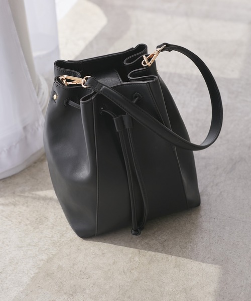 ROPE' PICNIC(ロペピクニック)の「2WAYドロストショルダーバッグ(ショルダーバッグ・レディース・ブラック/ブルー系その他4/ブラウン/ベージュ系その他・FREE)」の20枚目の写真