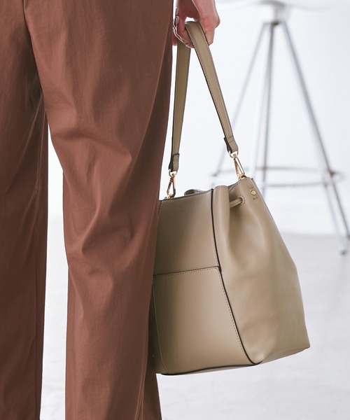 ROPE' PICNIC(ロペピクニック)の「2WAYドロストショルダーバッグ(ショルダーバッグ・レディース・ブラック/ブルー系その他4/ブラウン/ベージュ系その他・FREE)」の13枚目の写真