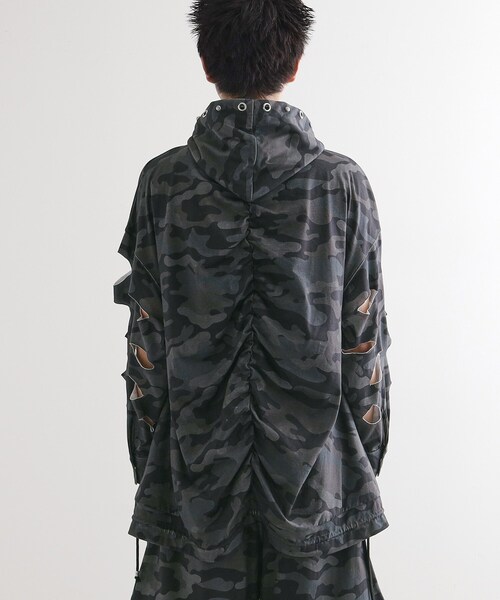 tk.TAKEO KIKUCHI（ティーケータケオキクチ）の「K’PJT by AOI 『Lightweight Parka』（パーカー・メンズ・ブラック系/ブラック・88/66）」の17枚目の写真