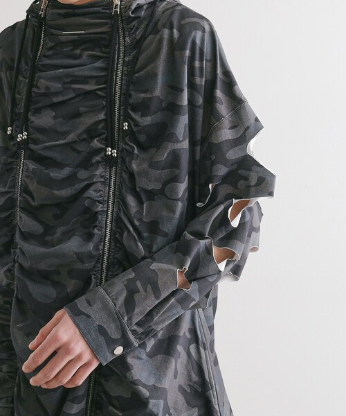 tk.TAKEO KIKUCHI（ティーケータケオキクチ）の「K’PJT by AOI 『Lightweight Parka』（パーカー・メンズ・ブラック系/ブラック・88/66）」の12枚目の写真