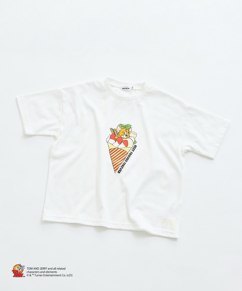 キャラクター プリント 半袖Tシャツ L セール】【トムとジェリー】 キャラクタープリント 半袖Tシャツ