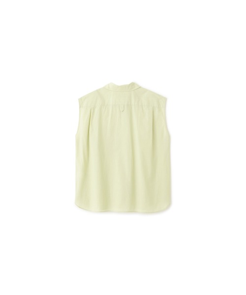 MARGARET HOWELL(マーガレットハウエル)の「COTTON POPLIN WITH PLAX(シャツ/ブラウス・レディース・ライトグリーン・FREE)」の3枚目の写真