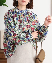 kilki（キルキー）の「kilki ボタニカル柄2wayブラウス（シャツ/ブラウス）」