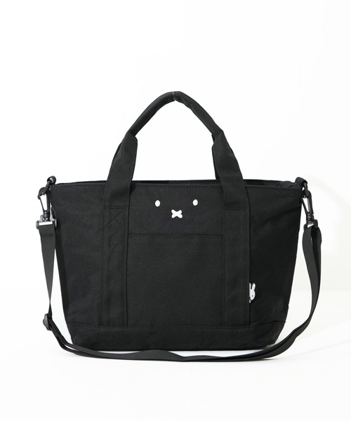 Miffy（ ミッフィー）の「【miffy/ミッフィー】 横型トートバッグ（トートバッグ・レディース・ブラック/アイボリー/ブラウン系その他・FREE）」の5枚目の写真