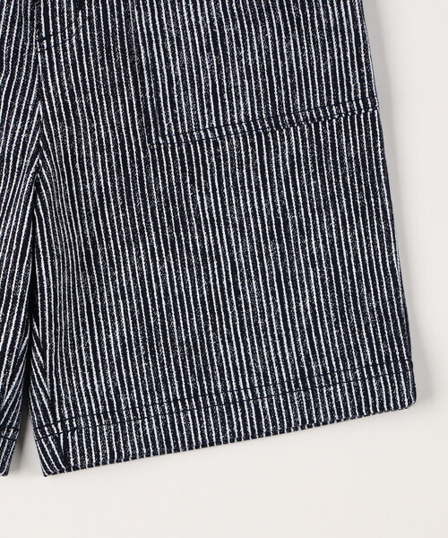 COMME CA ISM（コムサイズム）の「ヒッコリープリント ハーフパンツ（その他パンツ・キッズ・キナリ/ネイビー・110cm/100cm/120cm/130cm/140cm/150cm）」の10枚目の写真