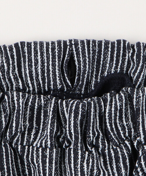 COMME CA ISM（コムサイズム）の「ヒッコリープリント ハーフパンツ（その他パンツ・キッズ・キナリ/ネイビー・110cm/100cm/120cm/130cm/140cm/150cm）」の9枚目の写真