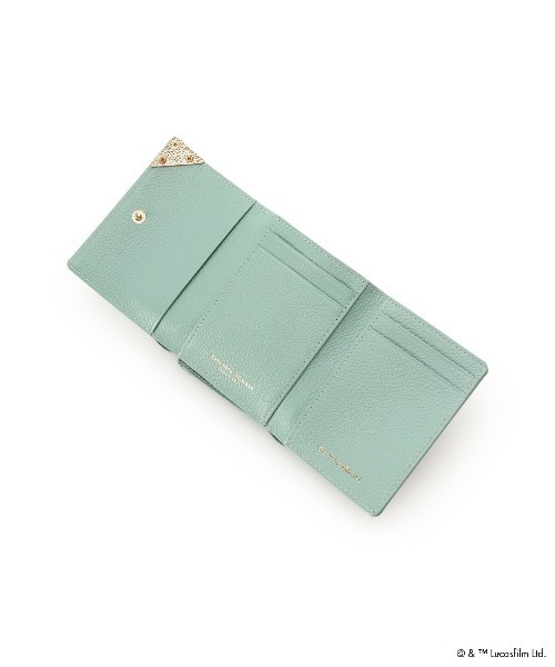 Samantha Thavasa Petit Choice（サマンサタバサ　プチチョイス）の「『スター・ウォーズ』「グローグー」コレクション 折財布（財布・レディース・ミント・FREE）」の4枚目の写真
