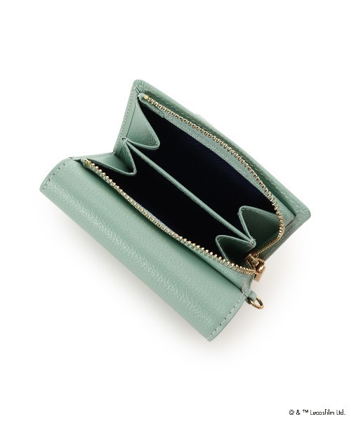 Samantha Thavasa Petit Choice（サマンサタバサ　プチチョイス）の「『スター・ウォーズ』「グローグー」コレクション 折財布（財布・レディース・ミント・FREE）」の6枚目の写真