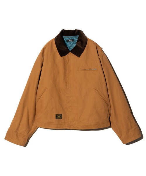 glamb（グラム）の「Balloon Short Work Jacket / バルーンショートワークジャケット（ブルゾン・メンズ・レオパード/ベージュ/ネイビー・S/M/L）」の5枚目の写真