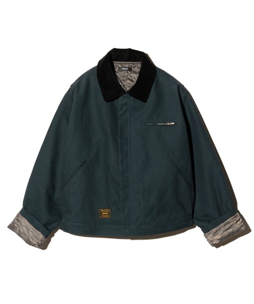 glamb（グラム）の「Balloon Short Work Jacket / バルーンショートワークジャケット（ブルゾン・メンズ・レオパード/ベージュ/ネイビー・S/M/L）」の6枚目の写真