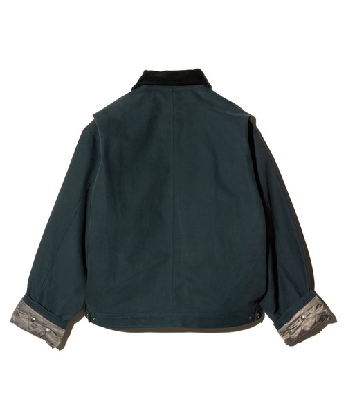 glamb（グラム）の「Balloon Short Work Jacket / バルーンショートワークジャケット（ブルゾン・メンズ・レオパード/ベージュ/ネイビー・S/M/L）」の8枚目の写真