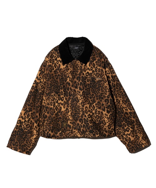 glamb（グラム）の「Balloon Short Work Jacket / バルーンショートワークジャケット（ブルゾン・メンズ・レオパード/ベージュ/ネイビー・S/M/L）」の11枚目の写真