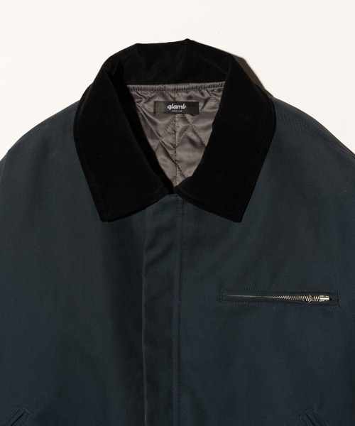 glamb（グラム）の「Balloon Short Work Jacket / バルーンショートワークジャケット（ブルゾン・メンズ・レオパード/ベージュ/ネイビー・S/M/L）」の21枚目の写真