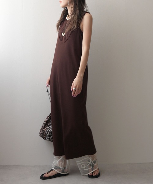 bohmal（ボマール）の「裾コード刺繍チュールレイヤードパンツ（その他パンツ・レディース・アイボリー/ブラック・FREE）」の7枚目の写真