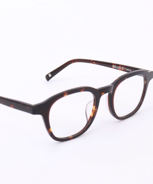 NOLLEY’S（ノーリーズ）の「ウェリントン型メガネ（メガネ・レディース・ブラウン/ブラック・FREE）」の11枚目の写真