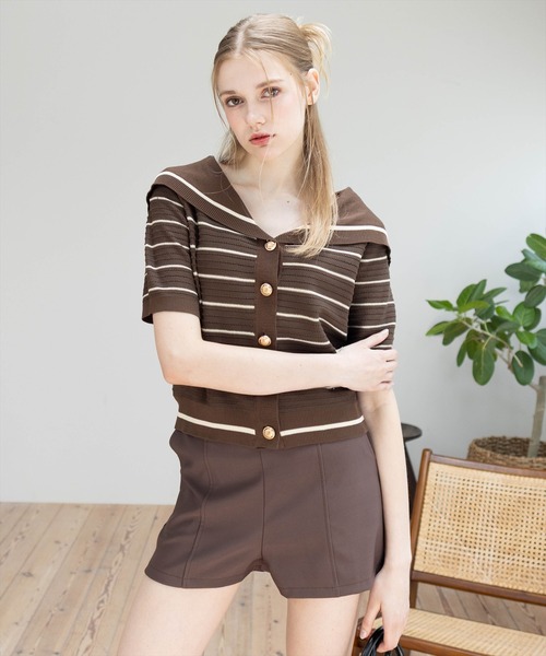 yukiemon 半袖カーディガン yukiemon 半袖カーディガン yukiemon 半袖