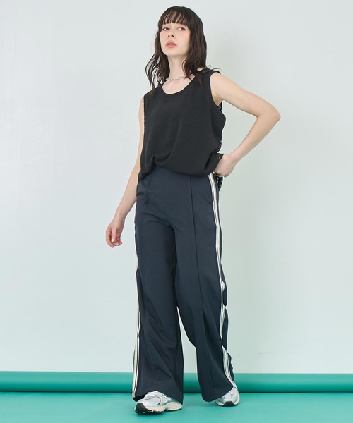 ANAP（アナップ）の「バックレースタンクトップ（タンクトップ・レディース・ホワイト/ブラック・FREE）」の6枚目の写真