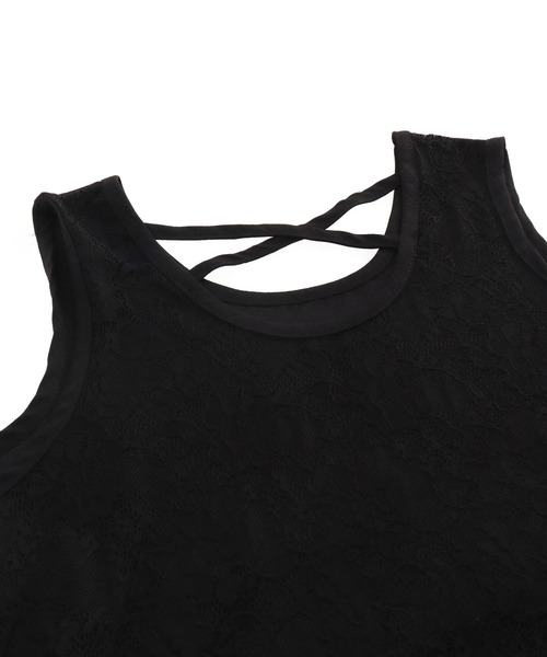 ANAP（アナップ）の「バックレースタンクトップ（タンクトップ・レディース・ホワイト/ブラック・FREE）」の13枚目の写真