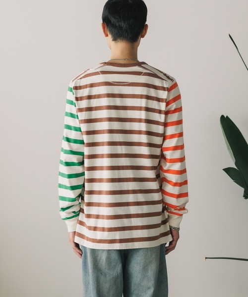 POP TRADING COMPANY（ポップトレーディングカンパニー）の「POP TRADING COMPANY/ポップトレーディングカンパニー miffy embroidered striped longsleeve t-shirt Tシャツ（Tシャツ/カットソー・メンズ・マルチ・L）」の20枚目の写真