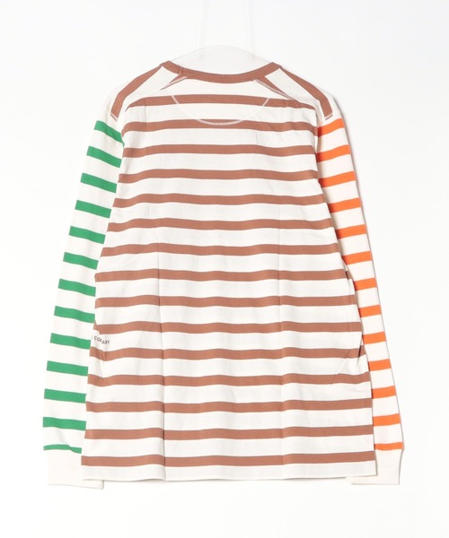 POP TRADING COMPANY（ポップトレーディングカンパニー）の「POP TRADING COMPANY/ポップトレーディングカンパニー miffy embroidered striped longsleeve t-shirt Tシャツ（Tシャツ/カットソー・メンズ・マルチ・L）」の4枚目の写真