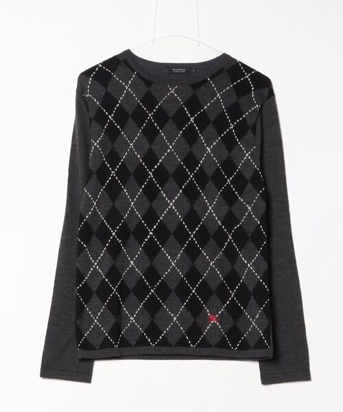 バーバリーブラックレーベル ニット Lサイズ バーバリーブラック