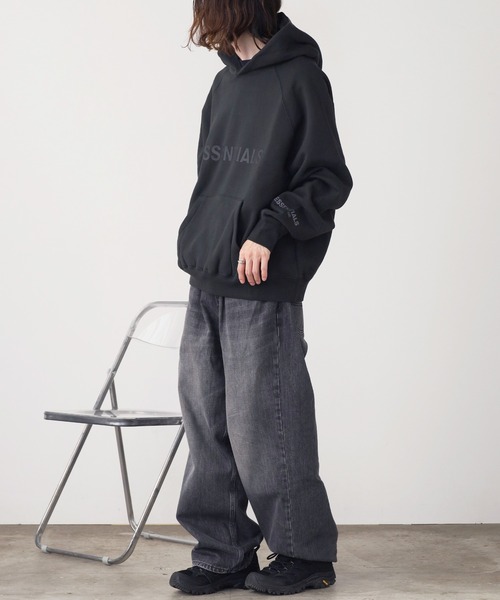 FOG ESSENTIALS（エフオージーエッセンシャルズ）の「FOG ESSENTIALS/エッセンシャルズ FRONT LOGO SWEAT HOODE パーカー（パーカー・メンズ・ブラック・S）」の13枚目の写真