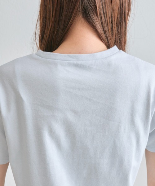 OLIVE des OLIVE(オリーブデオリーブ)の「アニマルアソートTシャツ(Tシャツ/カットソー・レディース・ラベンダー/ネイビー/オフホワイト/サックスブルー・FREE)」の9枚目の写真