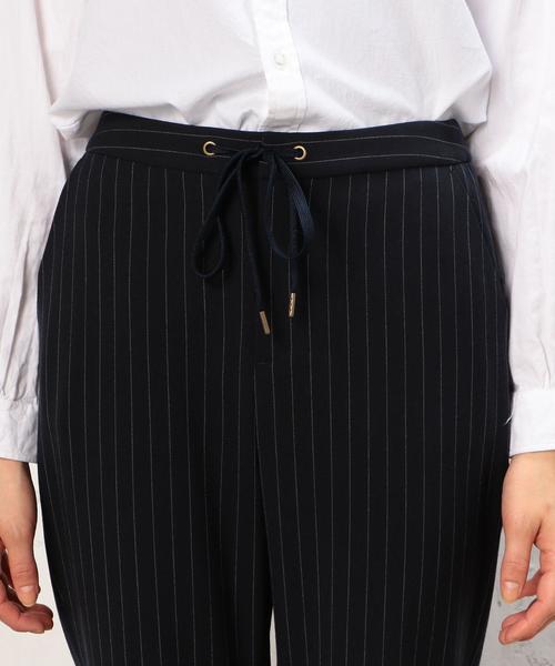 green label relaxing（グリーンレーベルリラクシング）の「CB COSMICWARM ST/ムジ パンツ（その他パンツ・レディース・オフホワイト/ネイビー/ライトグレー・38/40）」の11枚目の写真