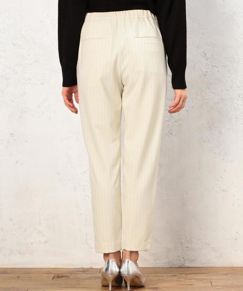 green label relaxing（グリーンレーベルリラクシング）の「CB COSMICWARM ST/ムジ パンツ（その他パンツ・レディース・オフホワイト/ネイビー/ライトグレー・38/40）」の6枚目の写真