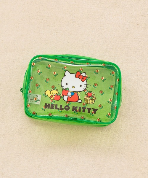 Me%（ミィパーセント）の「【HELLO KITTY】クリアポーチ 319784（ポーチ・レディース・オフホワイト/イエロー系その他/アイボリー/ホワイト/ブルー系その他/その他1・FREE）」の4枚目の写真