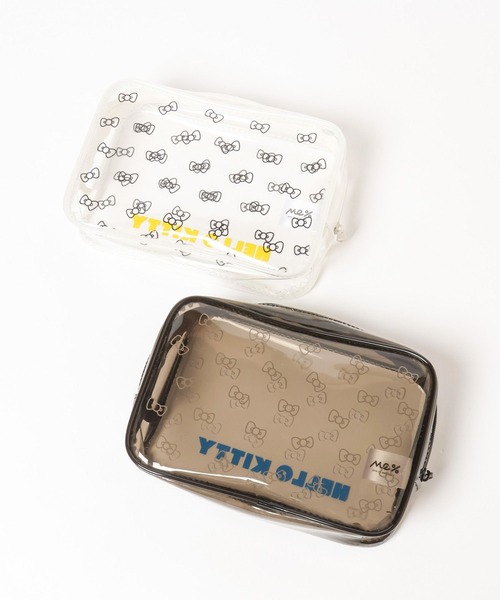 Me%（ミィパーセント）の「【HELLO KITTY】クリアポーチ 319784（ポーチ・レディース・オフホワイト/イエロー系その他/アイボリー/ホワイト/ブルー系その他/その他1・FREE）」の13枚目の写真
