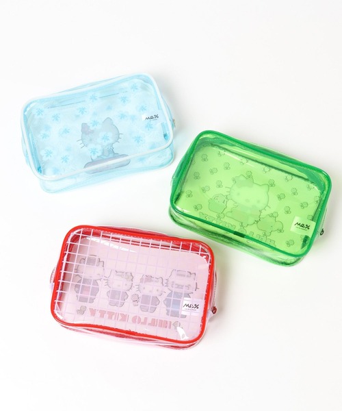 Me%（ミィパーセント）の「【HELLO KITTY】クリアポーチ 319784（ポーチ・レディース・オフホワイト/イエロー系その他/アイボリー/ホワイト/ブルー系その他/その他1・FREE）」の14枚目の写真