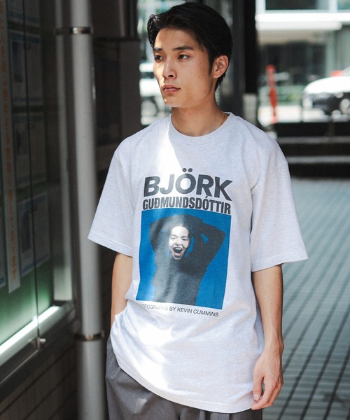 セール】【別注】Kevin Cummins /「Bjork」Photo T ③（Tシャツ