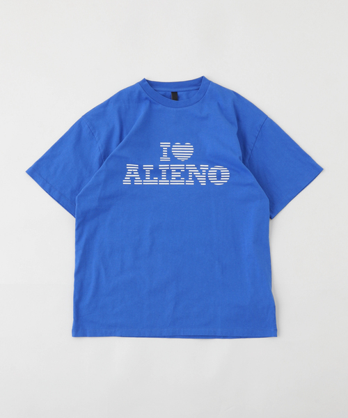 No Problemo(ノープロブレモ)の「No Problemo /ノープロブレモ HEART SS TEE NP600013.03(Tシャツ/カットソー・メンズ・ブルー系その他/グレー・LARGE)」の1枚目の写真