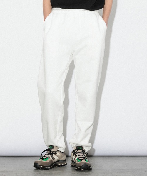 Knuu(ヌウ)の「Heavy Sweatpants(スウェットパンツ・メンズ・ブラック/ヘザーグレー/ネイビー/ホワイト/ダークネイビー/ブラウン/マルーン・X-SMALL/SMALL/MEDIUM/LARGE/X-LARGE/XX-LARGE)」の2枚目の写真